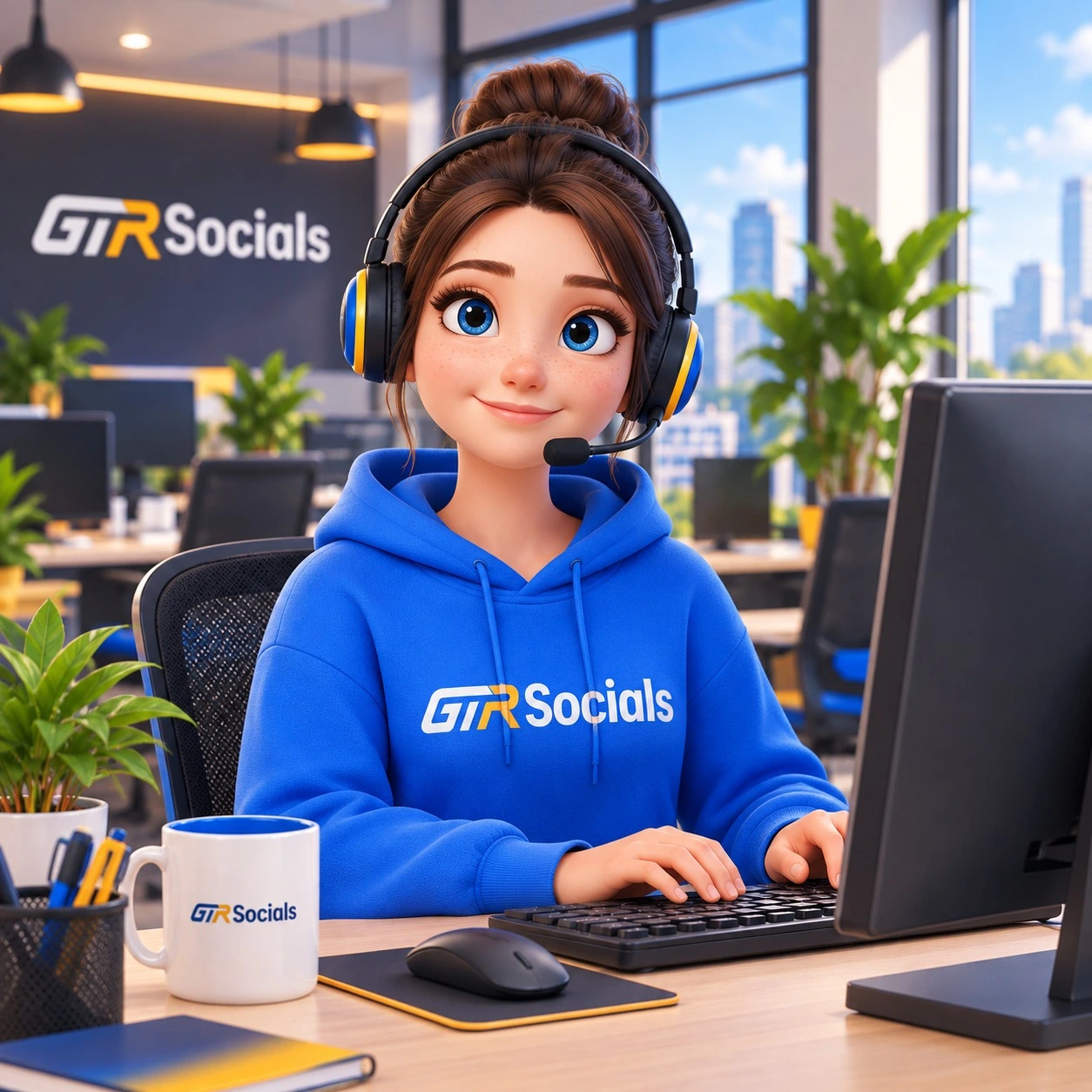 GTR Socials support agent ready to chat